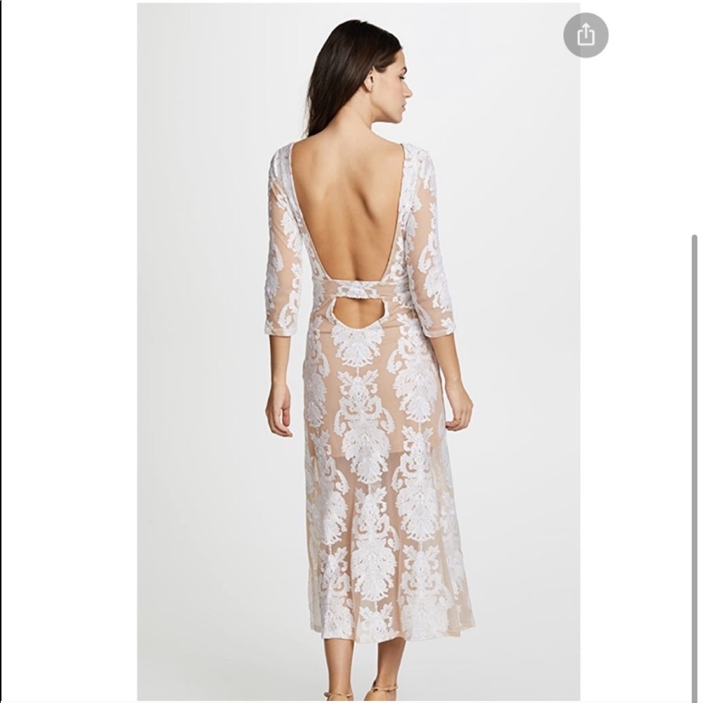 For Love and Lemons FL&L San Marcos Midi Dress S - Picture 4 of 15